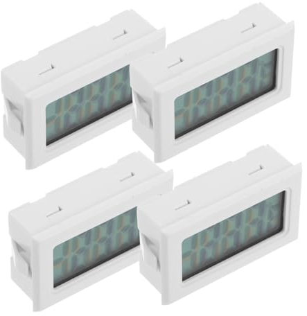 Kisangel 4pezzi Termometro Per Ambienti Misuratore Temperatura Termometro Per Letture Accurate Per e