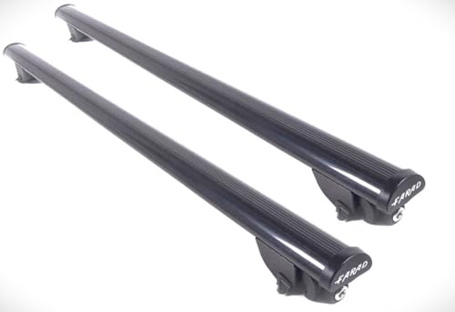 Farad - Barre portatutto New Iron in acciaio con kit compatibile con SKODA KODIAQ 5 porte anno dal 2024 in poi con corrimano basso (railing integrati)