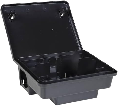 Genérico Trampas para Ratones 6 uds. Negro 23x19x9,5 cm,Deportes,Actividades al Aire Libre,Caza y Tiro,Caza,Trampas para animales-4106488