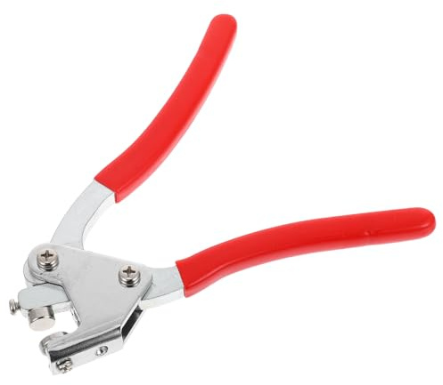 CHILDWEET Crimpzange für Wasserzähler 165mm aus Robustem Material mit Gebogenem Griff Dichtungszange Satz Inkl 80 Dichtungsdrähten und 80 Sicherheitsplomben für Abdichtung und Versiegelung