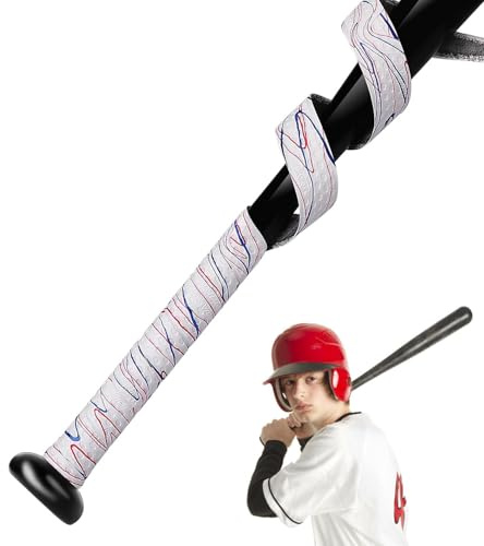 Nastro per impugnatura per mazza da baseball | Overgrip antiscivolo da 1 m per tennis - Nastro antisudore antiscivolo per bacchette, badminton, canna da , squash, pickleball, manubri, canottaggio, rac
