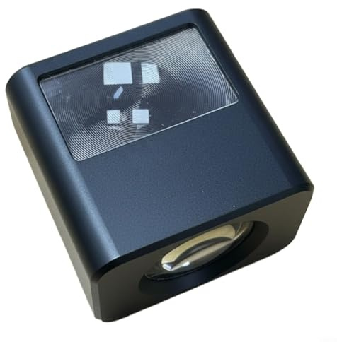 Mirino a livello della vita con alloggiamento in metallo e lente rivestita per fotocamere da 35 mm, design compatto e leggero per inquadratura accurata e migliore esperienza fotografica (35 mm nero)
