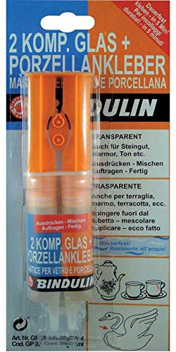 Bindulin GP28 Zwei-Komponenten Glas-/Porzellankleber 28g