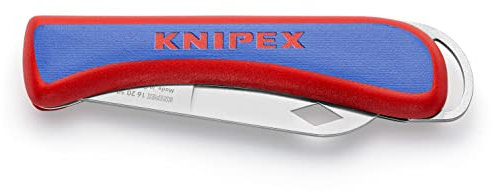 KNIPEX Elektriker-Klappmesser in Blister 120 mm, 16 20 50 SB