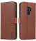 LOLFZ Wallet Case for Samsung Galaxy S9 Plus, Vintage Leather Book Case with Card Holder Kickstand Magnetic Closure Flip Case Cover for Samsung Galaxy S9 Plus - Brown