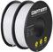 GIANTARM PETG Filament 1.75 mm, 3D-Drucker PETG Filament 2 kg, Maßgenauigkeit +/-0.03mm, PETG Weiß
