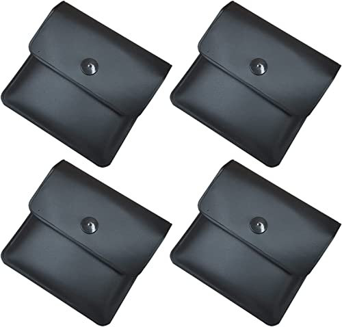 Aschenbecher, Aschenbecher für Tasche, tragbar, tragbar, feuerfest, geruchlos, für Outdoor-Aktivitäten auf Reisen, 4 Stück