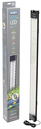 Interpet Aqua Smart LED 27.5w, Adjustable 80-101cm, Aquarium Fish Tank Light, Bluetooth or Manual Control, Multi-Fit Options, for Freshwater & Saltwater