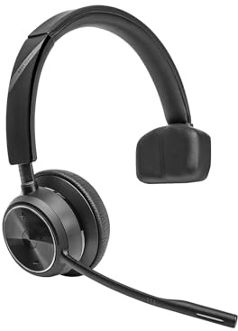 Poly DECT Savi 7410 Office Casque monaural - Savi 7400 Series - Casque - on-Ear - sans Fil - Noir