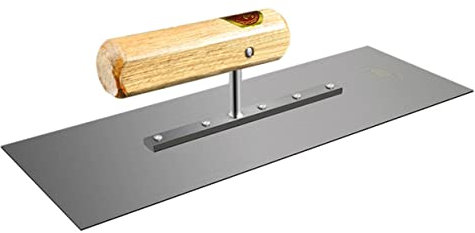 jojofuny Flache Mauer Kelle -stahl Mit Ergonomischem Holzgriff Für Putz Und Mauerarbeiten Langlebig Und Komfortabel Anwendung