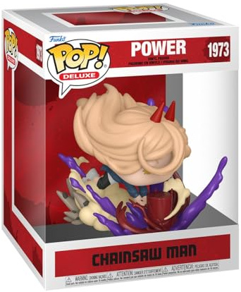 Funko POP! Deluxe: Chainsaw Man - Power (Blood Mallet) | Official Anime Merch - Collectable Vinyl Figurine for Shelf Display - Birthday Gift Idea for Fans and Collectors