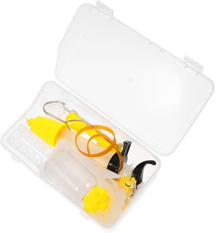 1 Set Oiling Tool Injectors Accessories Chain Cleaner Mineral Seat Bikes Sealant Bearing Wrench Hydraulic Bleeding Cycling Bleed Kit Tubeless Connector Cup Brake Tools Holder Abs