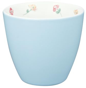GreenGate [DL] Latte Cup Pale Blue Lianca Inside