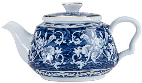 DYHWAC Teiere in Porcellana Tradizionale Cinese da 200 ml. Set da tè Portatile in Ceramica Fatta a Mano