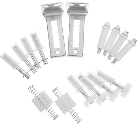SOIMISS Pivots Et Quincaillerie Pour Porte Pliante Guides De Support Roulettes Pour Portes De Placard Pliantes Coulissantes De Rechange Accordéon