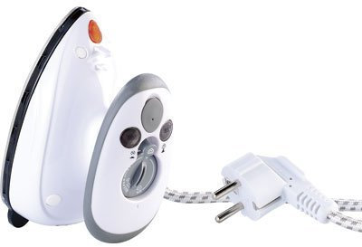 Sichler Haushaltsgeräte Mini Bügeleisen: Kompaktes Dampfbügeleisen für Reise & Urlaub, 110 & 230 Volt (Reise Bügeln, Reisedampfbügeleisen, Sichler v 120 v)