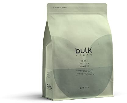 Bulk Vegan Protein Powder, Vanilla, 2.5 kg, Packaging May Vary