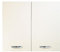 Mabel SRL Armario de cocina de 80 cm con escurridor 2 puertas blanco