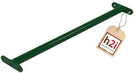 h2i Turnstange für Kinder | Reckstange aus Edelstahl | für Garten & Kinderzimmer | Klimmzugstange Outdoor & Indoor | Stange zum Turnen | Farben & Größen