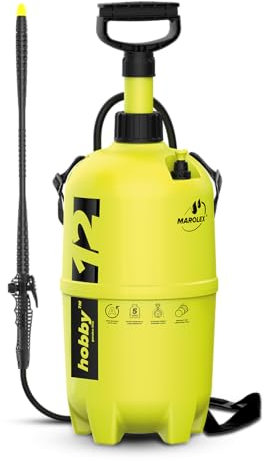 TerraDomi Premium 12 Liter Drucksprüher I Gartenspritze für Hobby und Gärtner I verstellbare Düse I europäische Qualität I hochwertig und robust