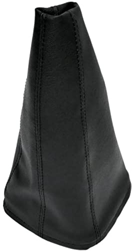 AERZETIX - C57834 - Funda para Palanca de Cambios - Compatible con Nissan Almera Tino de 2000 a 2006 - Color: Negro - en Piel Sintética - Transmisión Manual