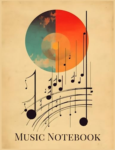 Music Manuscript book for composers: 12-Stave Blank Sheet Music Notebook with 110 Pages for Musicians and Composers: Music Manuscript Paper, Blank ... for beginners and experienced musicians