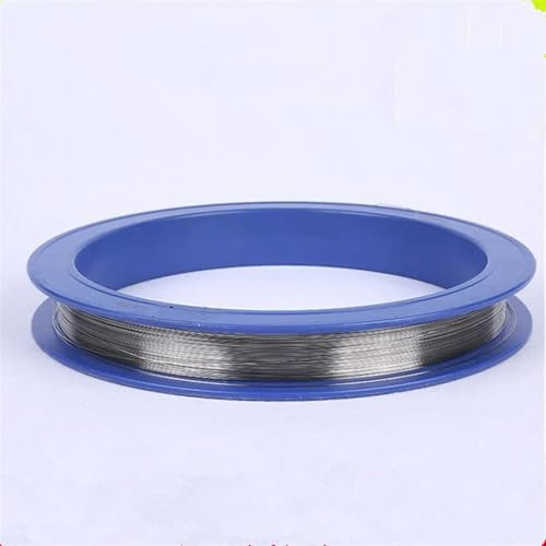 ZOGUO Hohe Reinheit Wolfram Draht Elektrode Richten Schwarz und Weiß Wolfram Draht (Color : Dia0.15x 1meter lang)