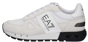 EA7 Legacy Herr Vita/Svarta Mockaskor - EUR 42