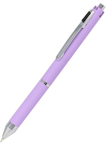 𝗢𝗡𝗟𝗜𝗡𝗘 Multipen 4-in-1 | Kugelschreiber & Bleistift | Multifunktionsstift Metall I 3x Kugelschreiber-Minen in blau, schwarz und rot, 1x Druckbleistift-Mine | inkl. Radiergummi, Farbe lila