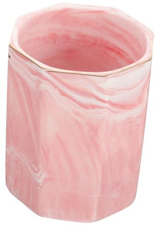 TOGEVAL récipient d'argenterie multi tablette Plaque porte-stylo mural vide support balais bureautique accessoires pot à stylos porte-pinceaux de maquillage porte-couverts céramique