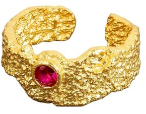 Lehourmast Ring Ringe Damen Bijouterie Herren Ring Für Damen, Größenverstellbar, Gold-R0825