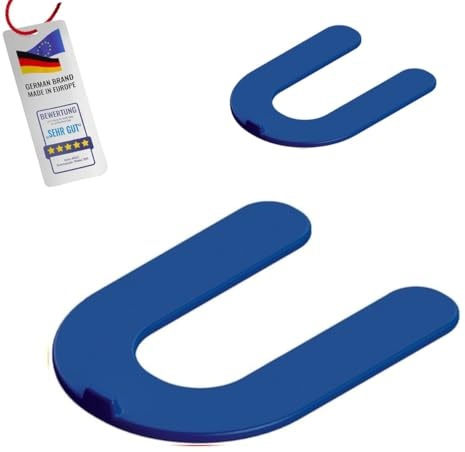 Nivilli SPACER Fugenabstandshalter 2mm U-Form, 100 Stk. I Robuste Abstandhalter aus Kunststoff I Ideal zur Verlegung von Wand- und Bodenplatten I Fliesen-Abstandshalter.