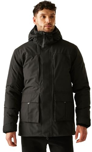 Regatta Mens Marron Waterproof Jacket Insulated Breathable Winter Parka Coat