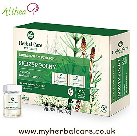 Tratamiento en ampolleta de cola de caballo de Farmona Herbal Care 5 x 5 ml