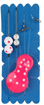 Balzer Inline Plattfisch Blinker System pink/weiß - Meeressystem, Gewicht:60g