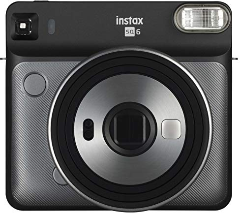 Fujifilm Instax Square SQ6 Fotocamera Istantanea per Foto Formato Quadrato 62 x 62 mm, Graphite Grey