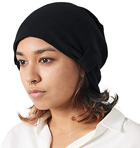 CHARM Slouchy Beanie Mütze Für Damen & Herren - Baumwolle Sommer Hut Chemo Kopfbedeckung Schlafmütze Dünn Frühjahr