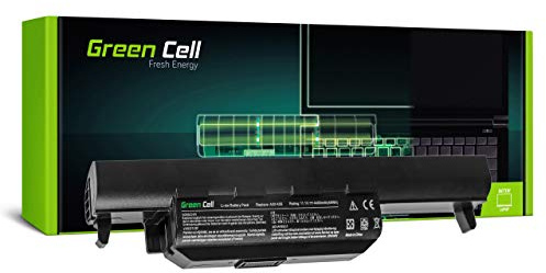 Green Cell A32-K55 A33-K55 A41-K55 A42-K55 Akku für Asus Laptop (4400mAh 10.8V Schwarz)