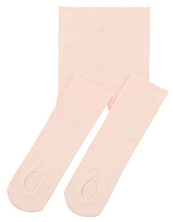 Zando Dance Tights for Girls Toddler - Ultra Soft Pro Convertible Ballet Transition Daily Student Kids Tights Stockings 3-5T Ballet Pink