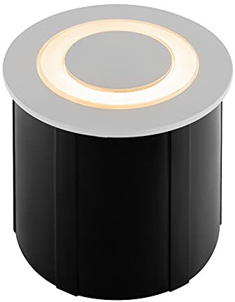MAYTONI DECORATIVE LIGHTING Faretti da incasso Limo 3000K 3W IP 65 Limo da esterno bianco alluminio AC 100-240 - non incl.