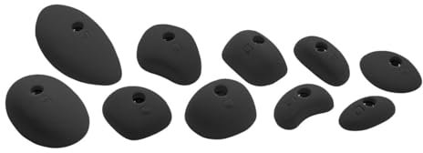 Ocun Holds Set 2 - slopers Klettergriffe, Farbe:Black.