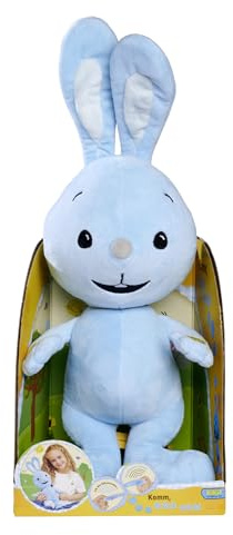Simba Kikaninchen Plüsch mit Sound, 45cm Plüschfigur, mit dem bekannten Dibedibedab, ab den ersten Lebensmonaten geeignet