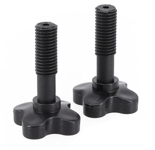2Pcs Canopy Fixing Screws Bolt, Plastic Screws For Garden Swing Chairs, Canopy Fixing Screws Bolt Plastic Screws for Garden Swing Chair Black