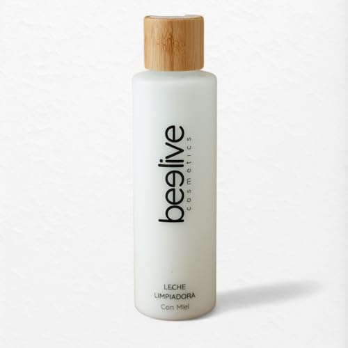 Lait nettoyant visage au miel en flacon de 200 ml. Crème hydratante visage pour femme. Un nettoyant doux et onctueux qui élimine les impuretés et le maquillage tout en équilibrant la peau.