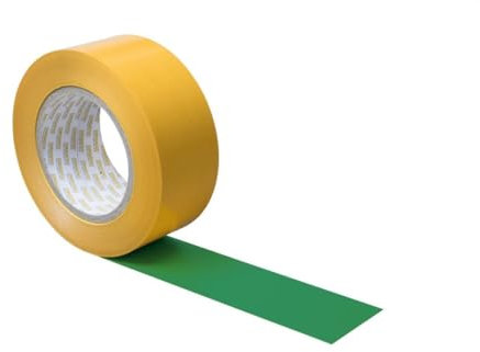 ORGATEX Bodenmarkierungsband LongLife | selbstklebendes PVC Klebeband | Sicherheitsmarkierung Boden für Lager & Verkehrswege I Industrie Bodenmarkierung | 100mm x 50m Rolle | Klebeband Grün