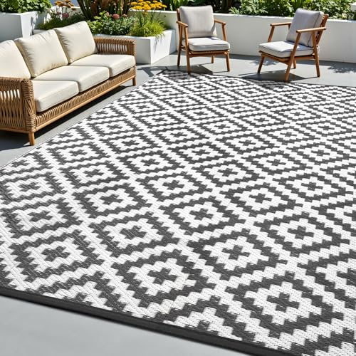 Sour Lemon Large Outdoor Rug,Waterproof Outdoor Rugs Anti-slip Carpet, Garden Rugs Water proof UV Resistant Garden Mat for Patio, Easy Cleaning PatioMat for Camping, Deck, Beach, Picnic-180x270cm