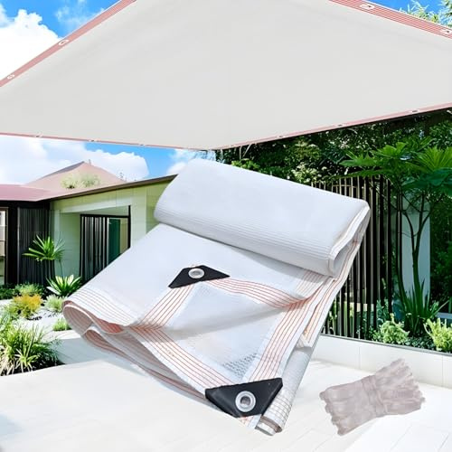Genérico Red De Sombreado Resistente Al UV, Malla De Ocultacion Jardin Lona, Toldo Rectangular Toldos Exterior Terraza, Malla Sombreadora con Ojales(1.5x3.5 M)