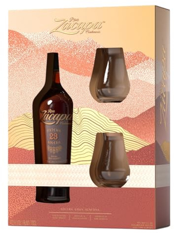 Zacapa Ron Solera Gran Reserva Coffret 2 verres 70cl 40%