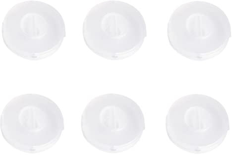 iplusmile 6pezzi Box Organizer Cavi in Plastica Organizzatore Cavi Rotante Scatola Per Avvolgicavo Portatile Organizzatore Fili e Armadietti