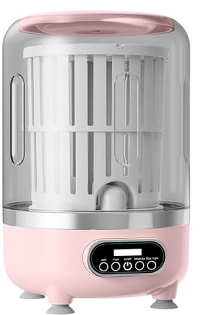 Lave-linge Portable – Nettoyeur De Sous-vêtements 3 Modes | Appareil Rechargeable 3000 MAh, Mini Appareil Pliable, Machine À Essorer Compacte | Vêtements Chaussettes Literie Pour Animau